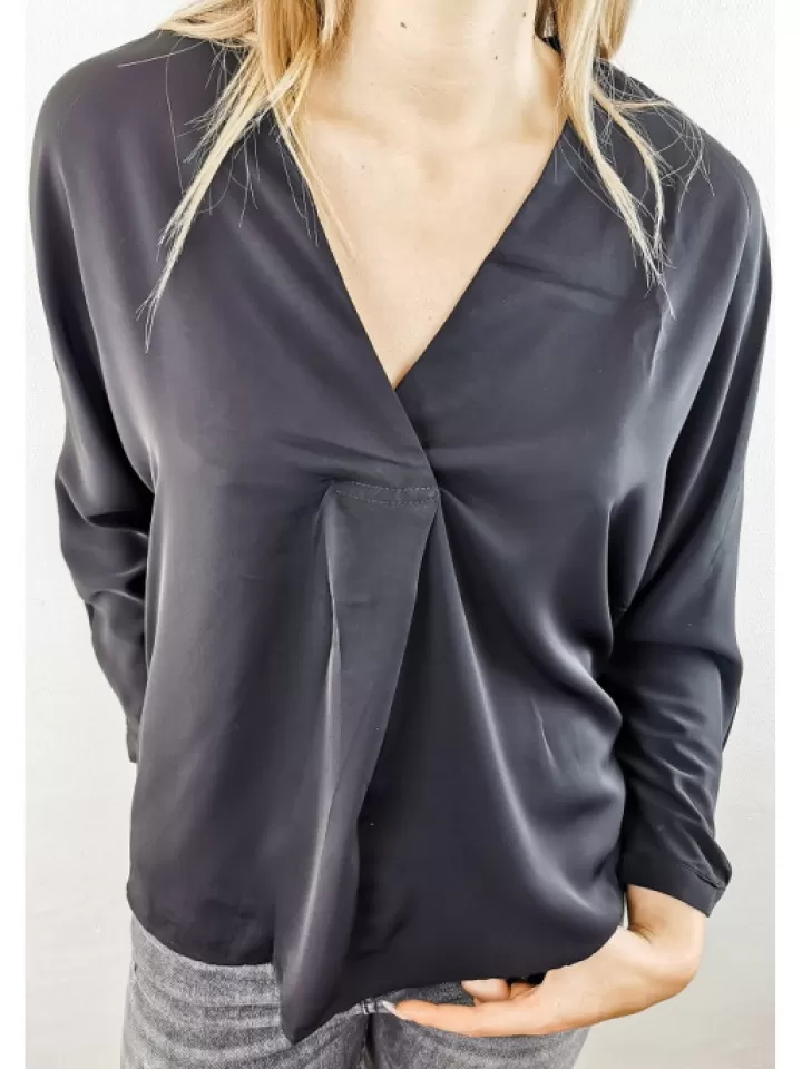 New * Blouse E Lagos Noir