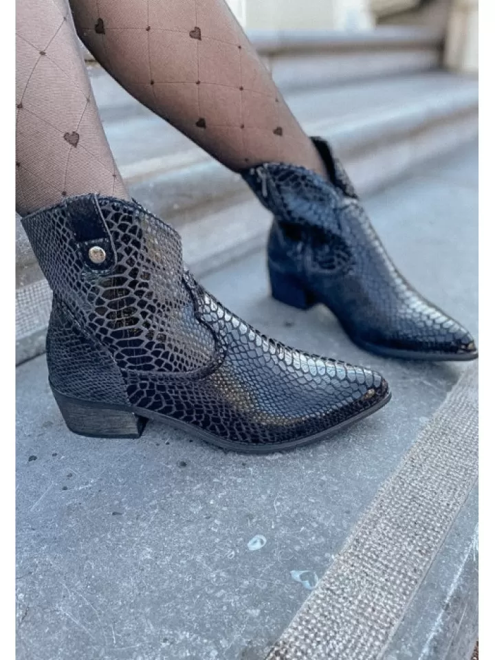 Flash Sale Les Petites Bombes - LPB Bottines Anna-Lou Es Snake-Les Petites Bombes Noir