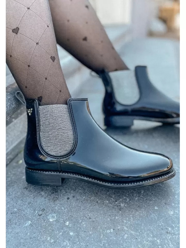 Sale Les Petites Bombes - LPB Bottines Rain Argent-Les Petites Bombes Noir