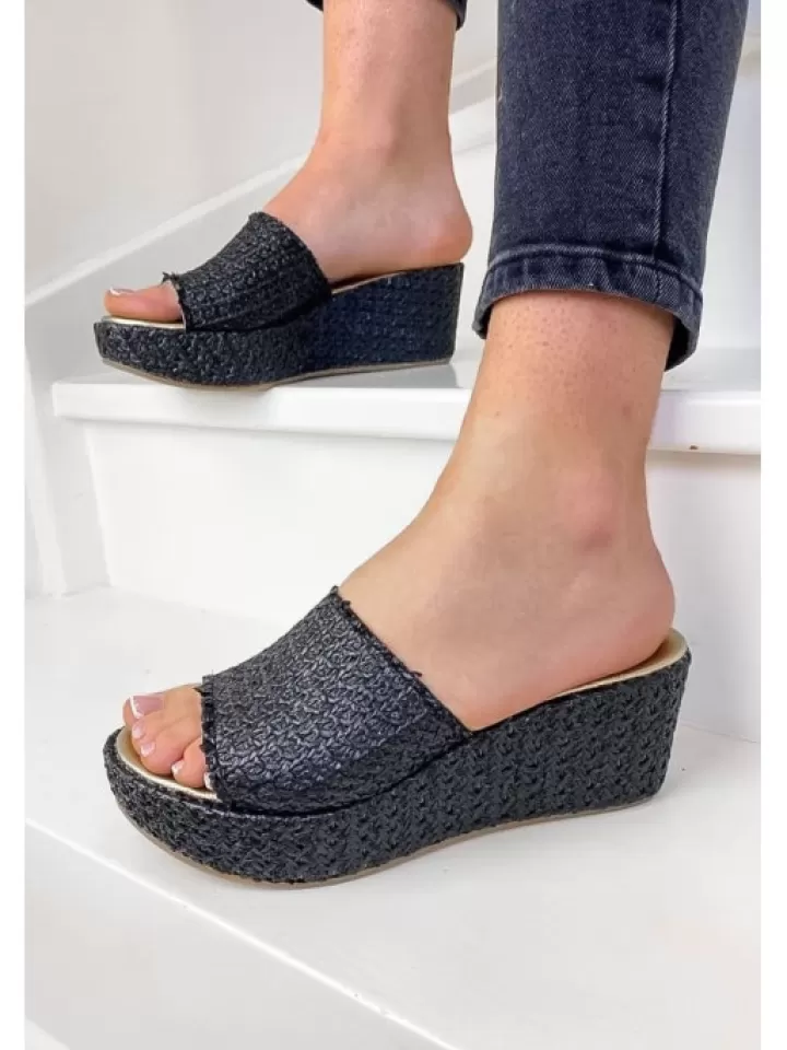 Outlet Semerdjian Mules Acacia Es- Noir