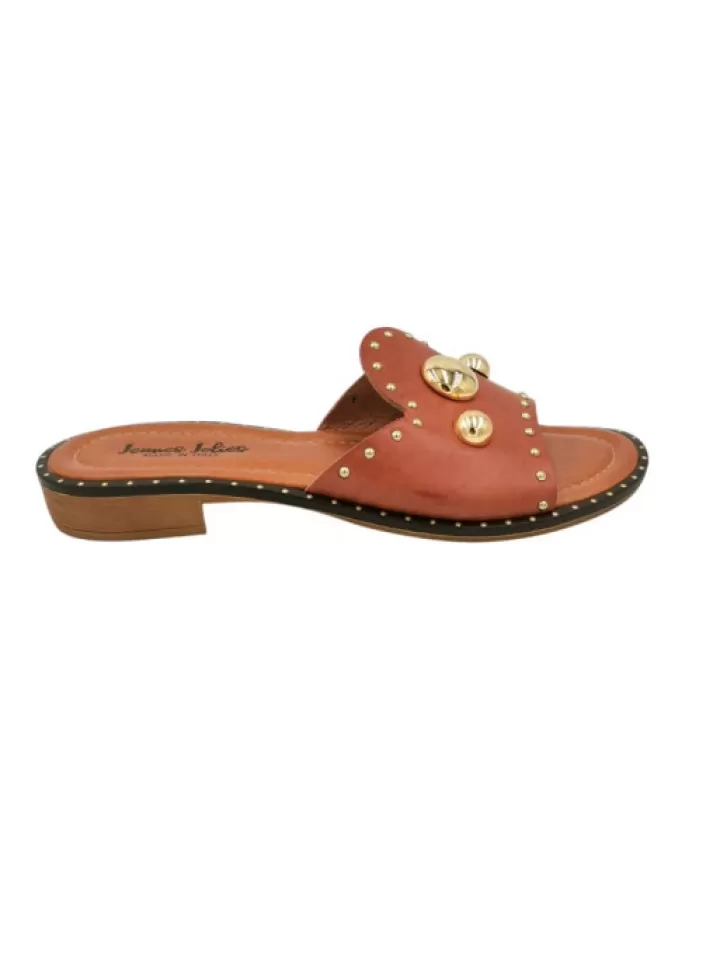 Best Sale * Mules Cuir Naples-Jeunes & Jolies Camel