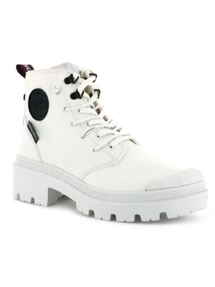 Shop Palladium Pallabase Metro Star White- Blanc