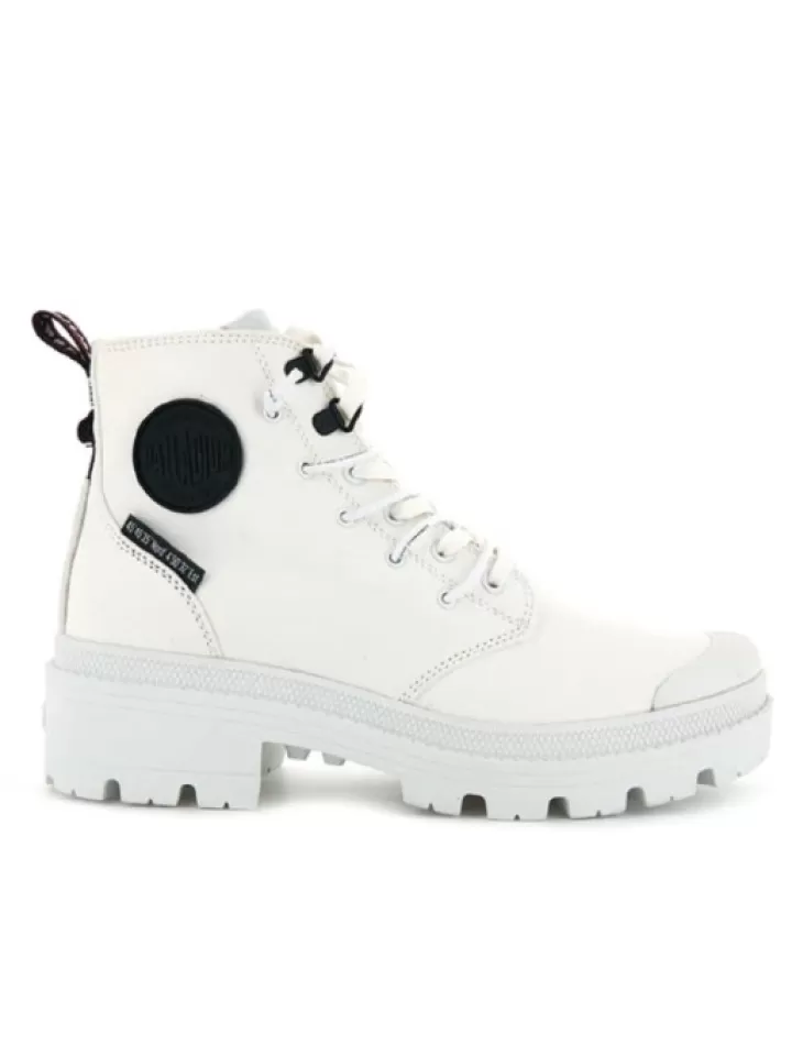 Shop Palladium Pallabase Metro Star White- Blanc