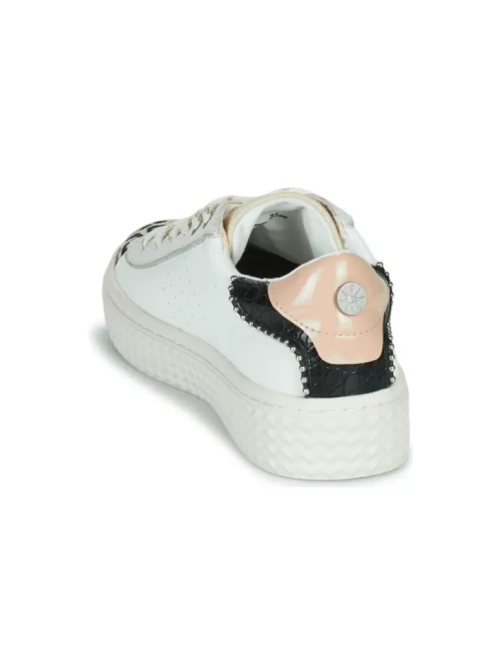 New Palladium Pallatempo 04 White/Leopard- Blanc