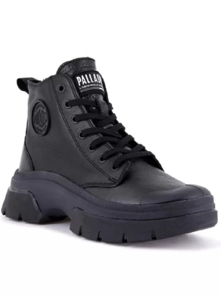 Hot Palladium Pallawave Cuir Black- Noir