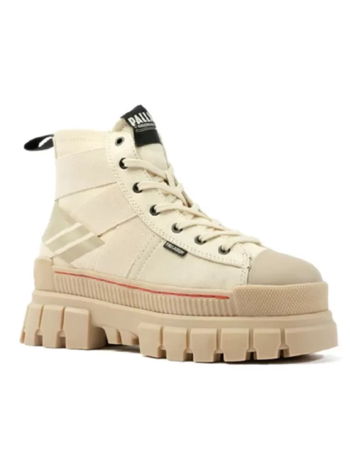 Shop Palladium Revolt Hi Army Sahara- Beige