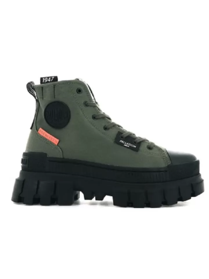 Clearance Palladium Revolt Hi Tx Olive- Vert/Kaki