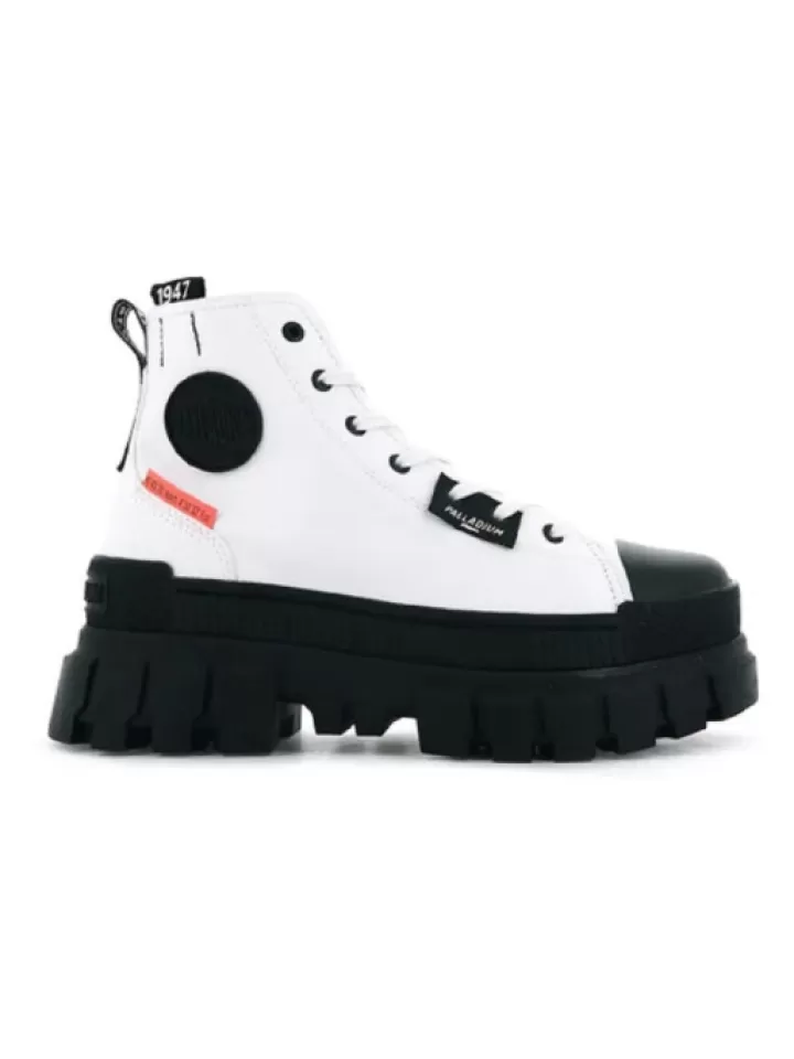 Best Sale Palladium Revolt Hi Tx Star White- Blanc