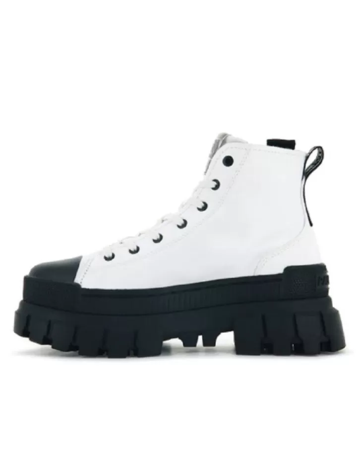 Best Sale Palladium Revolt Hi Tx Star White- Blanc