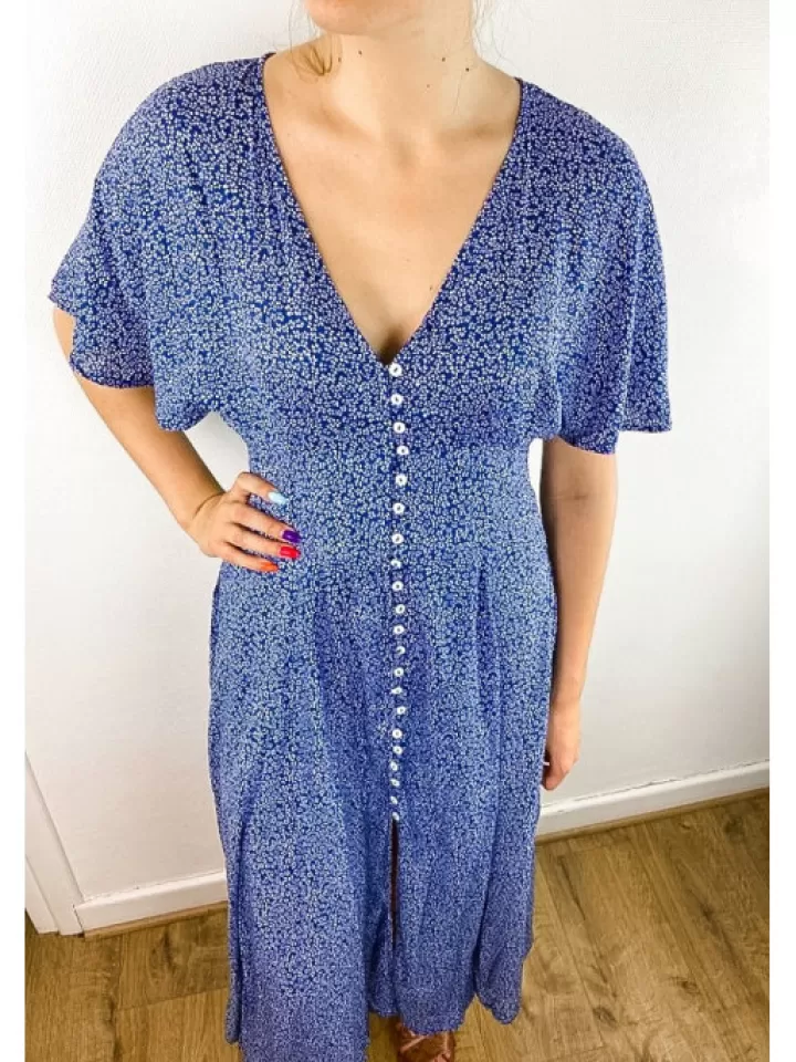 Sale * Robe E Bogota Bleu