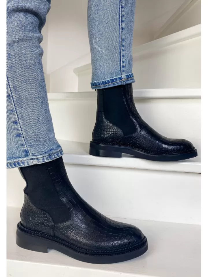 Flash Sale Semerdjian -Bottines E320E4 Cocco Nero Noir