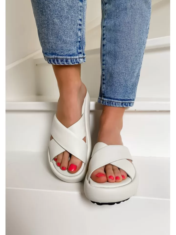 Sale Semerdjian -Mules Gaeta Blanc