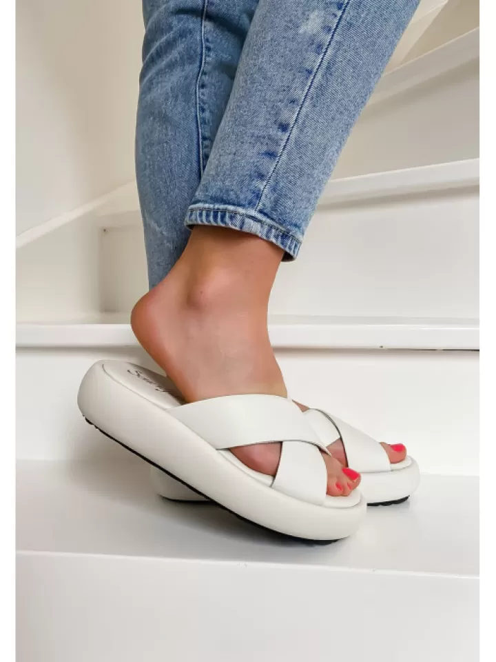 Sale Semerdjian -Mules Gaeta Blanc