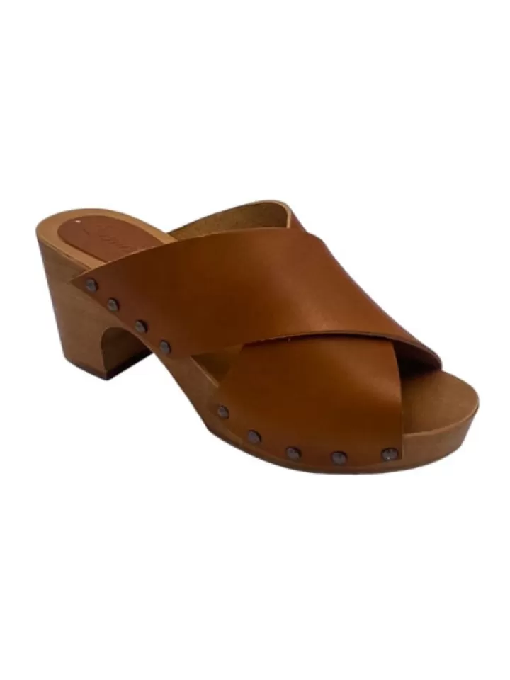 Discount Semerdjian -Mules Sabot Soia Marron