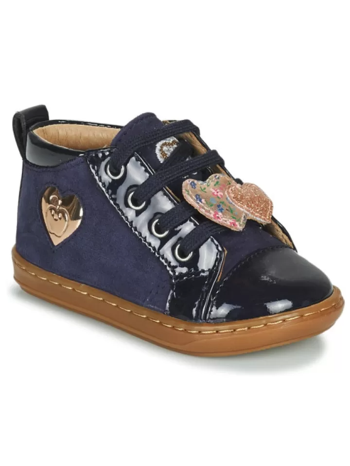 Clearance Shoo pom -Bottines Bouba Heart Dust Navy Bleu