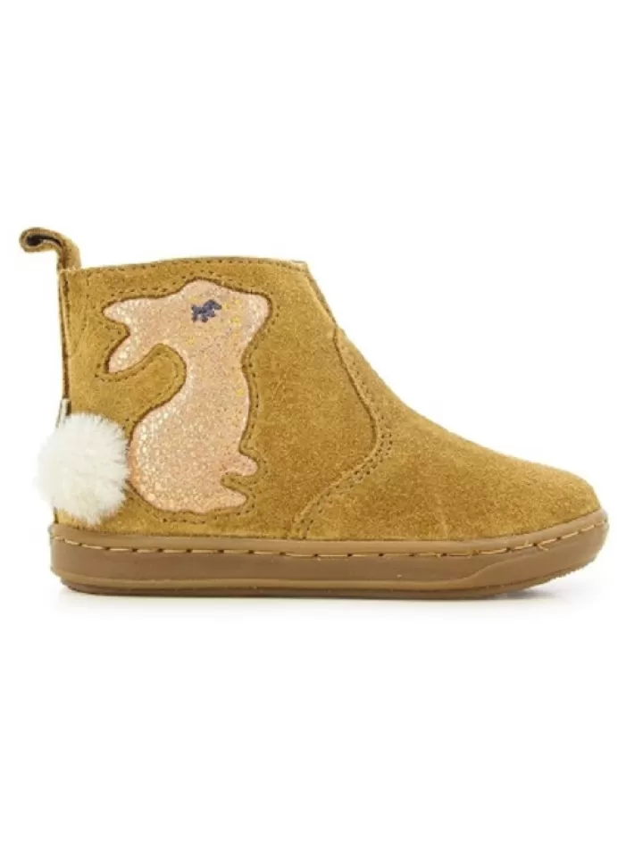 Cheap Shoo pom -Bottines Bouba Pimpin Caramel Camel