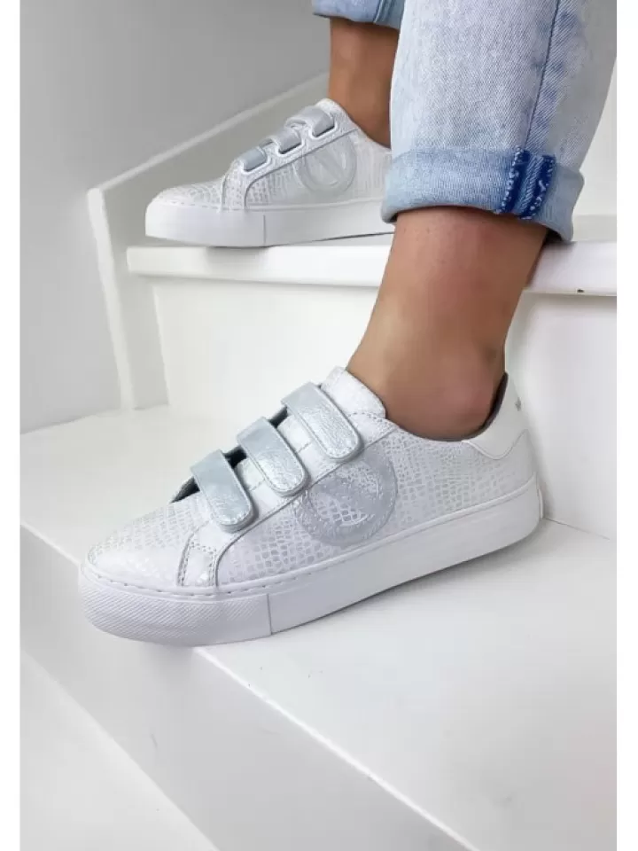 Cheap No Name Sneakers Arcade Straps Side White- Blanc