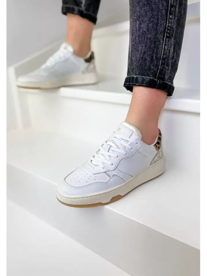 Shop Crime London Sneakers Timeless Low Top Multicolor- Blanc