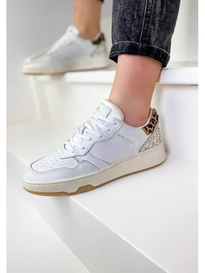 Shop Crime London Sneakers Timeless Low Top Multicolor- Blanc
