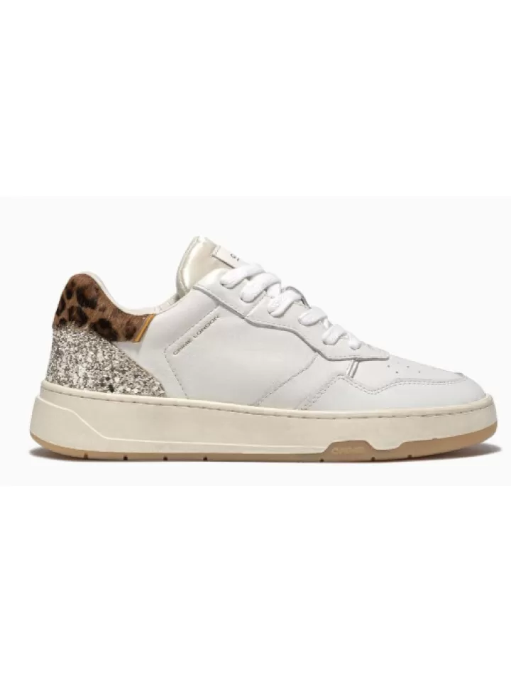 Shop Crime London Sneakers Timeless Low Top Multicolor- Blanc