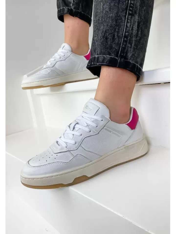 Store Crime London Sneakers Timeless Low Top White- Blanc